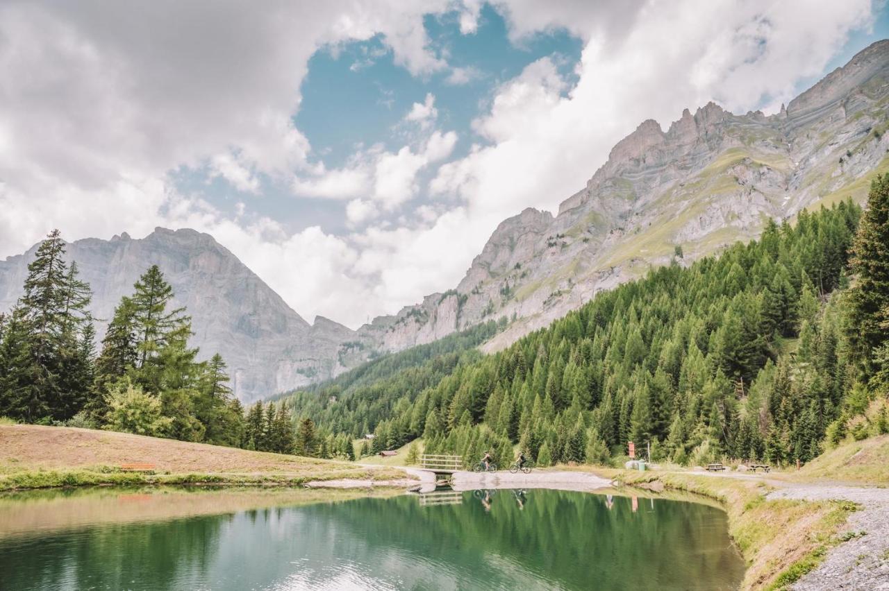 Thermal Hotels & Walliser Alpentherme Leukerbad Kültér fotó