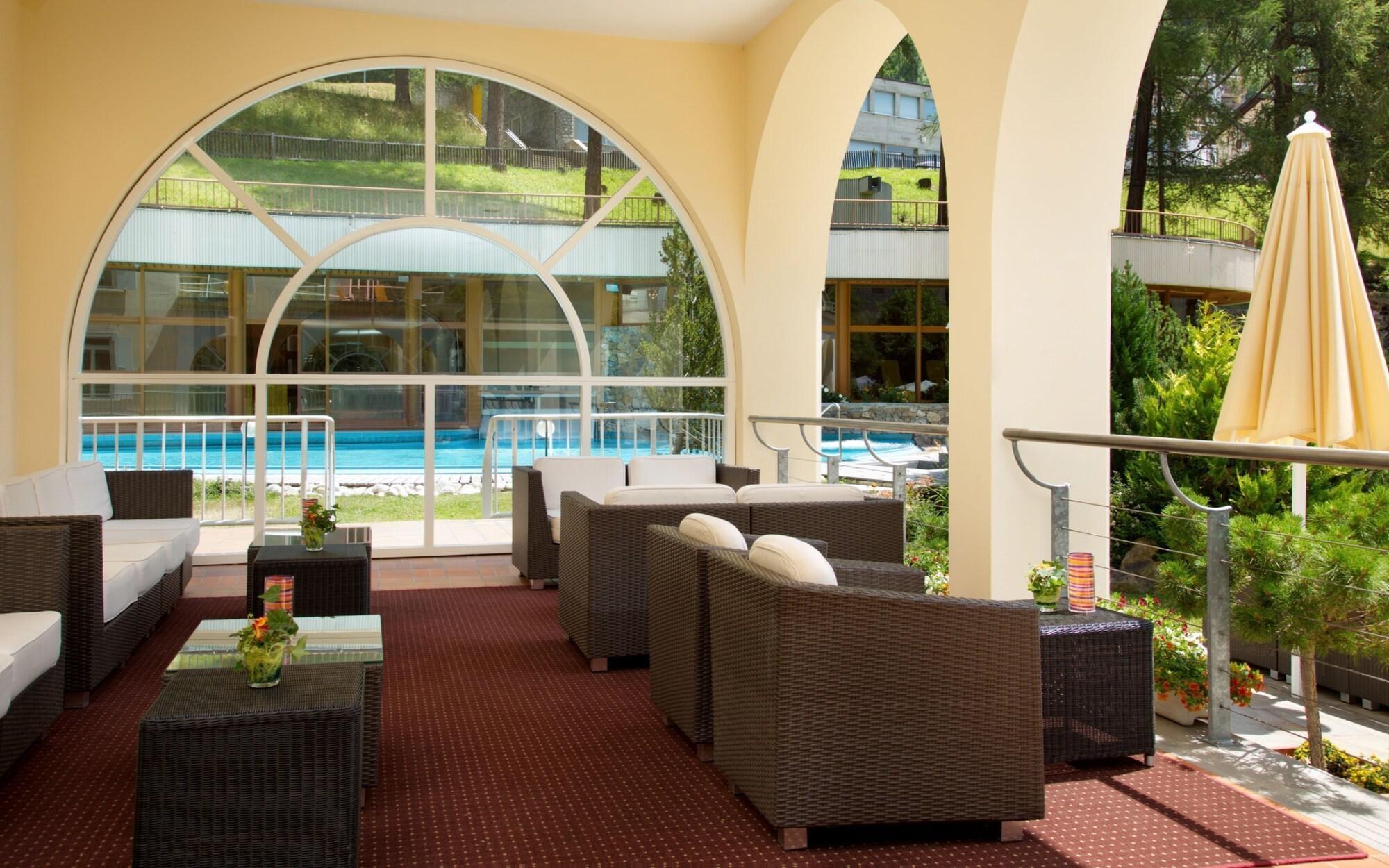 Thermal Hotels & Walliser Alpentherme Leukerbad Kültér fotó