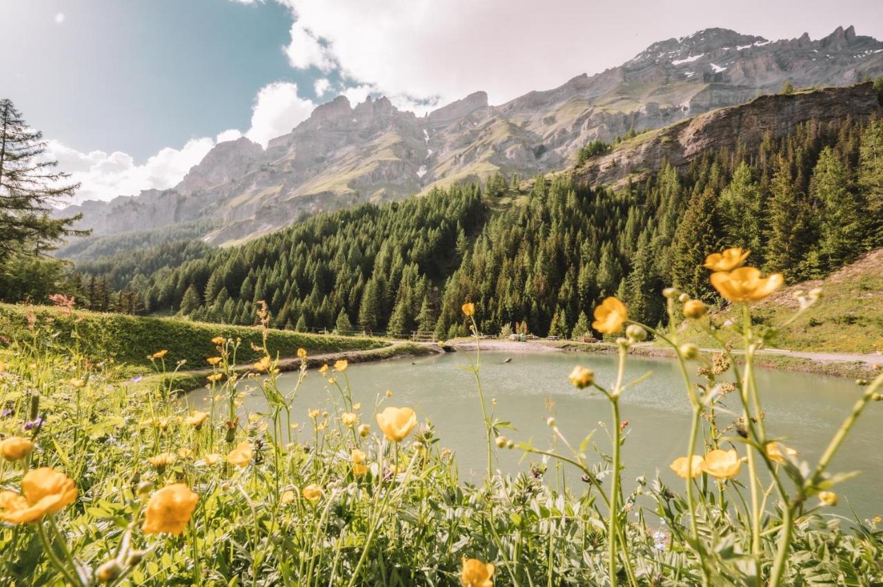 Thermal Hotels & Walliser Alpentherme Leukerbad Kültér fotó